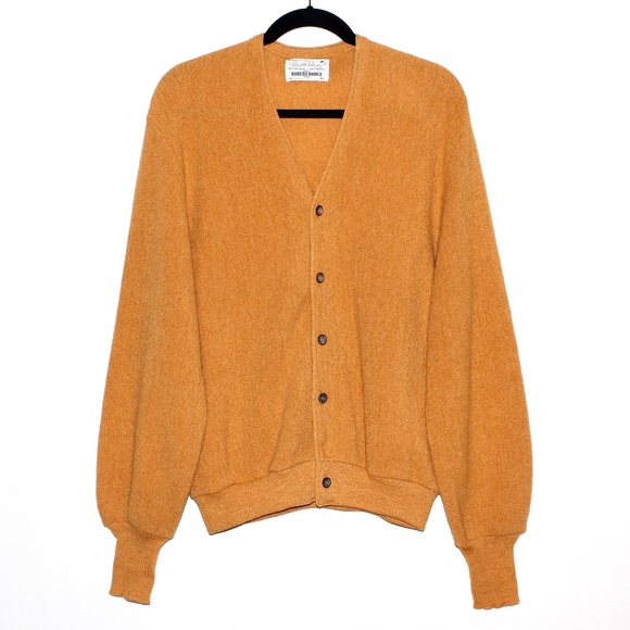 Vintage 1960s Arnold Palmer for Robert Bruce Cardigan - Picture 1 of 16